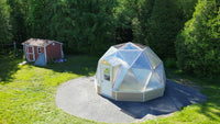 15 ft Growing Dome Geodesic Greenhouse Kit