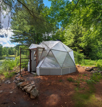 18 ft Growing Dome Geodesic Greenhouse Kit