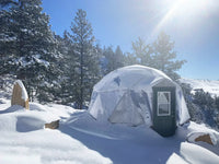 18 ft Growing Dome Geodesic Greenhouse Kit