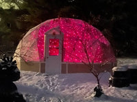 26 ft Growing Dome Geodesic Greenhouse Kit