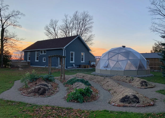 26 ft Growing Dome Geodesic Greenhouse Kit