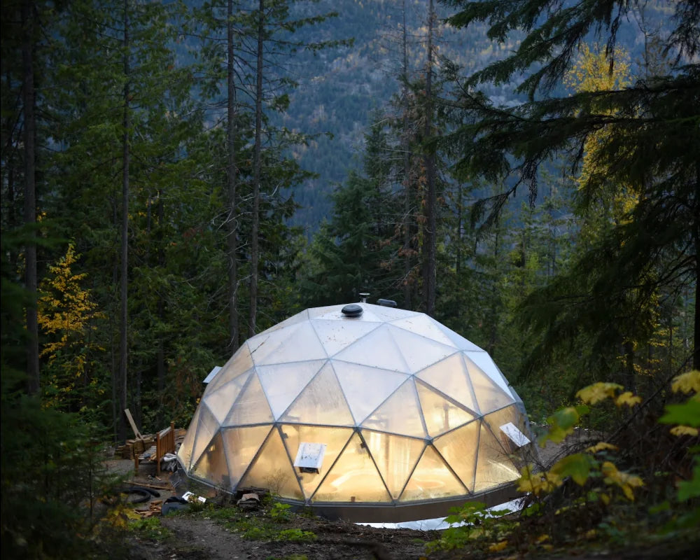 33 ft Growing Dome Geodesic Greenhouse Kit