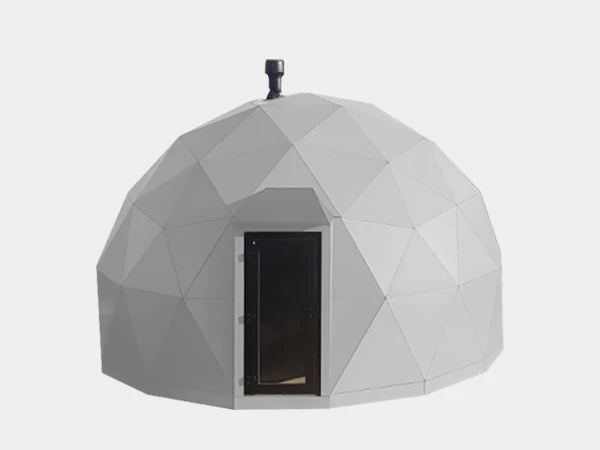 GeoHome in Tundra White