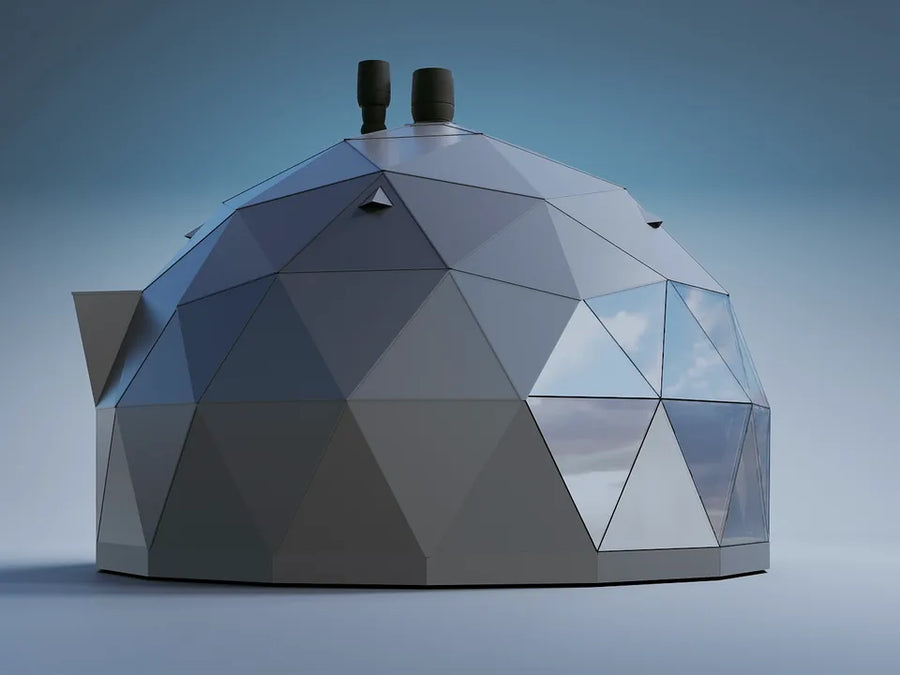 Assembled GeoHome shell with window modules