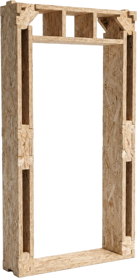 LockFrame rough opening frame